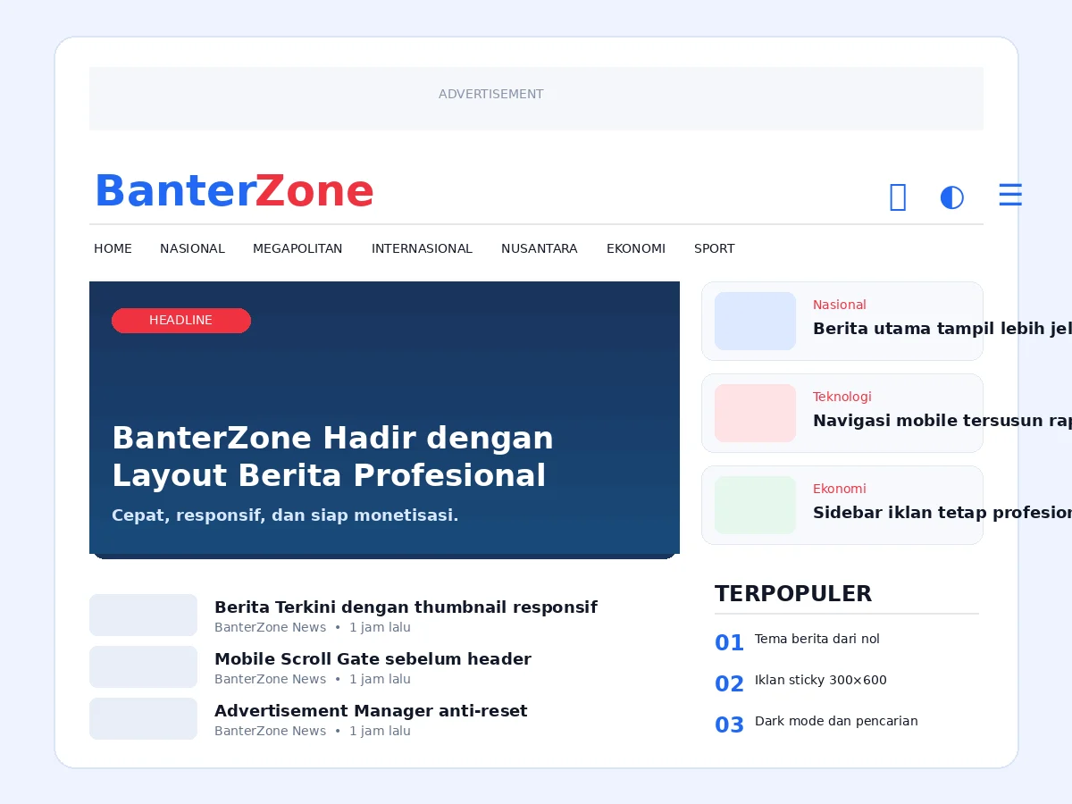 BanterZone - Preview Utama